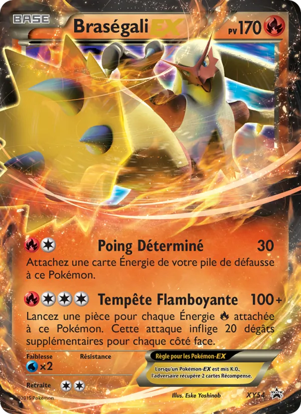 Braségali EX Promo XY XY54/211