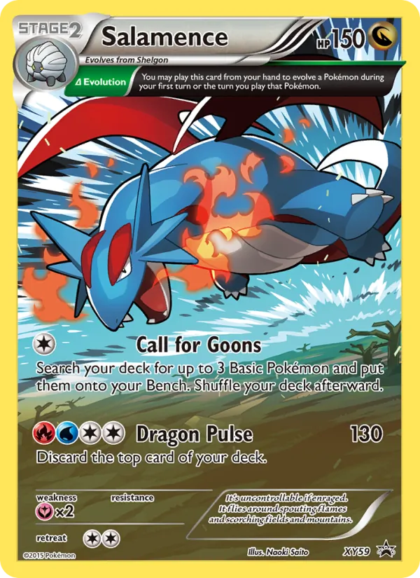 Salamence XY Black Star Promos XY59/211