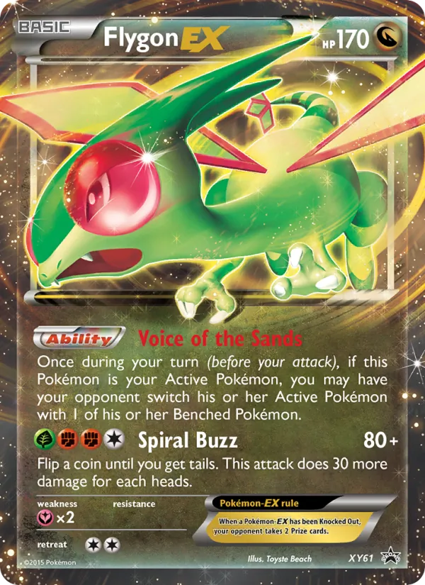 Flygon EX XY Promo XY61/211