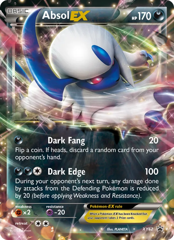 Absol EX XY Promokarten XY62/211