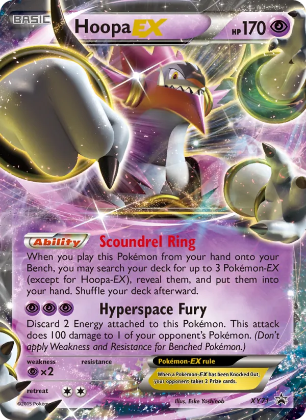 Hoopa EX XY Promo XY71/211