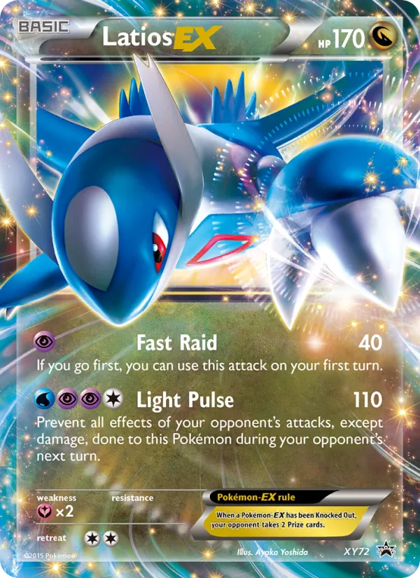 Latios EX XY Black Star Promos XY72/211