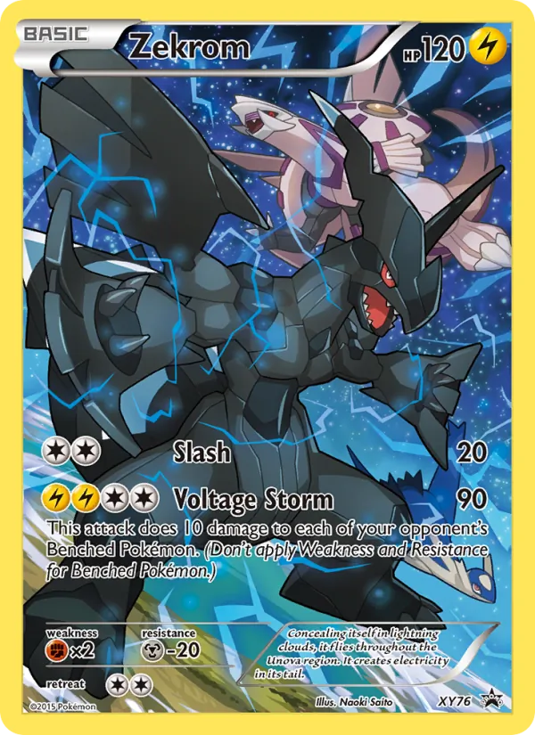 Zekrom XY Black Star Promos XY76/211