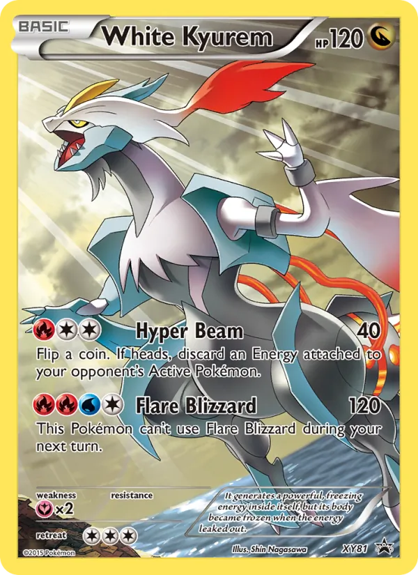 White Kyurem XY Promokarten XY81/211