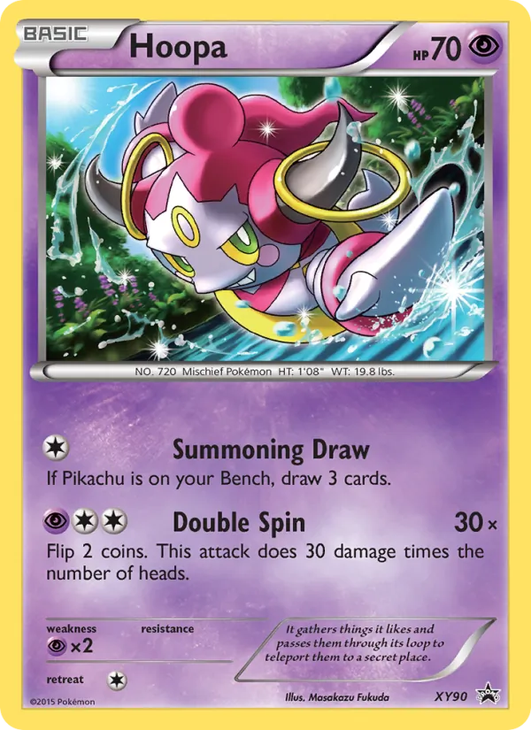 Hoopa XY Black Star Promos XY90/211