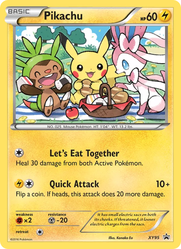 Pikachu XY Promo XY95/211